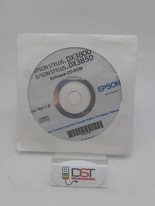 CD ROM ORIGINALE EPSON, SOFTWARE EPSON STYLUS DX3800/DX3850 - Photo 1/3