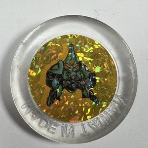 POG Plastic Slammer Thick Acrylic 90's #1 Anime Asian Robot - Picture 1 of 2