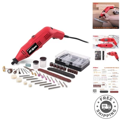Rotary Tool Kit with 121 Bits - 130W Ultimate DIY Tool for Cutting & Grinding - Image 1 of 4