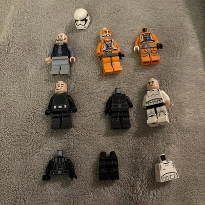 Б/у минифигурки/части имперского и повстанческого солдата Дака Ралтера LEGO STAR WARS - Изображение 1 из 4