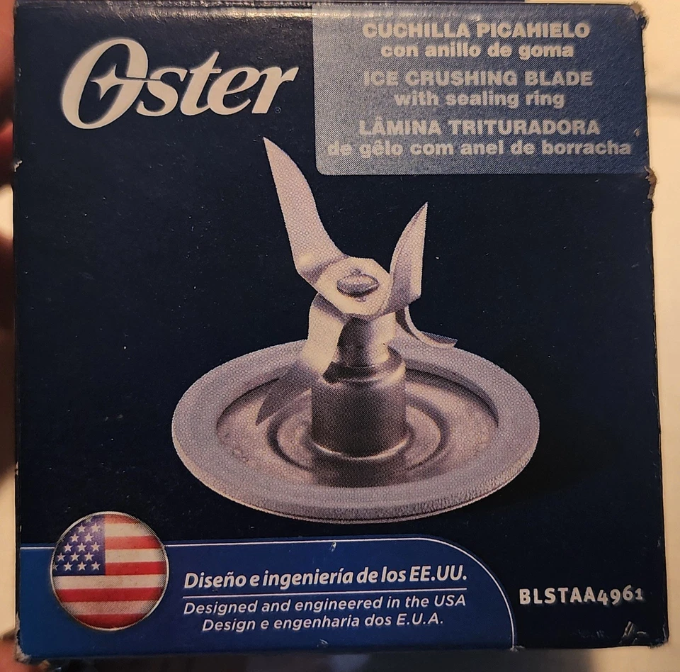 Trituradora de hielo licuadora cuchilla cortadora 4961 con junta para Oster y Osterizer Foto 1 de 1