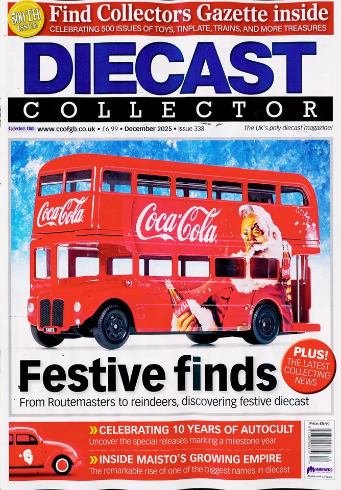 DIECAST COLLECTOR MAGAZINE DEC 25 - Image 1 of 1