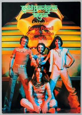 TODD RUNDGREN & UTOPIA - raro programa original de gira de conciertos japonés 1979 Foto 1 de 2