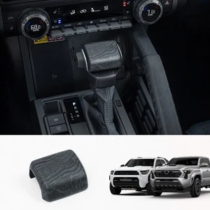 For 24-26 Toyota 4Runner Tacoma ABS Gear Shift Knob Decorative Cover Accessories - Picture 1 of 5