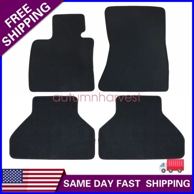 For 2006-2013 BMW X5 E70 Front & Rear Velour Floor Mats Waterproof Auto Liners - Imagem 1 de 4