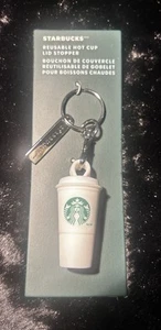 Starbucks New Hot Cup Lid Stopper Keychain for Reusable Cup New Release 2025 - Picture 1 of 7