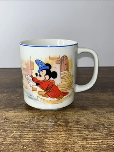VINTAGE MICKEY MOUSE Sorcerer Fantasia Kaffeebecher Besen Disneyland Japan 1970’s - Bild 1 von 5