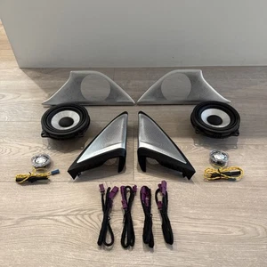 BMW G30 G31 F90 BOWERS WILKINS FRONT SPEAKERS COVERS BASE HIFI HK SYSTEMS - Picture 1 of 24