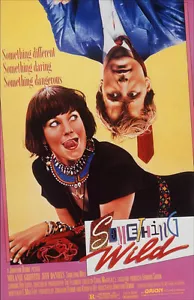 SOMETHING WILD ORIGINAL 1986 ROLLED MOVIE POSTER 41" X 27" MINT CONDITION - Picture 1 of 1