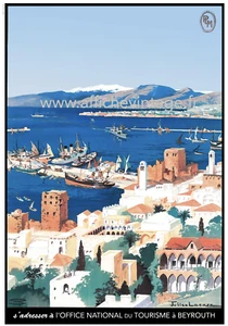 affiche poster liban - Imagen 1 de 1