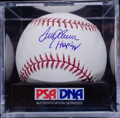 Tom Seaver HOF 92 Signed Autographed ONL Baseball PSA COA MINT 9 - Image 1 of 4