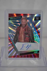 Edge 2022 WWE Panini Revolution Sunburst Auto /99 #AG-EGE - Picture 1 of 2