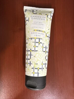 Creme para as mãos Beekman 1802 Garden Of Gardenia leite de cabra, 3,4 onças, lacrado - Imagem 1 de 2