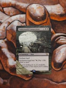 Magic the Gathering Underworld Connections #3 Hand Painted Custom MTG Alter - Picture 1 of 1
