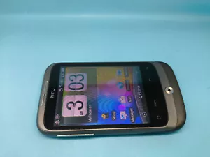 HTC Wildfire A3333 - Brown (Unlocked ) Smartphone Good Condition - Picture 1 of 4