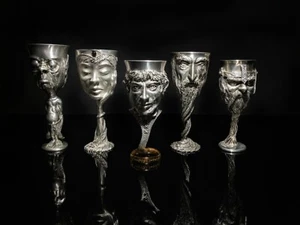 royal selangor pewter lord of rings goblets - Picture 1 of 11