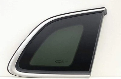 Passenger/Right Side Quarter Window Glass Chrome OE For 2014-2018 Jeep Cherokee Foto 1 de 4