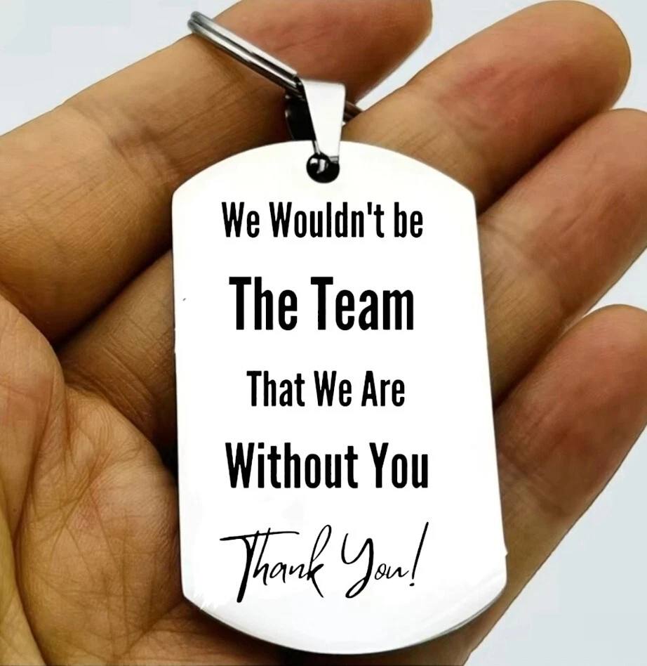 We Won't Be The Team Without You钥匙扣 — 第 1/1 张图片