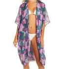 Lorelei pool to party by subtle luxury purple open front cover up NWOT