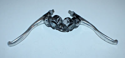 Винтажный комплект тормозных рычагов DiaCompe черный 22,2 мм для горного велосипеда гибридный трейл быстрый грузоотправитель США - Изображение 1 из 4