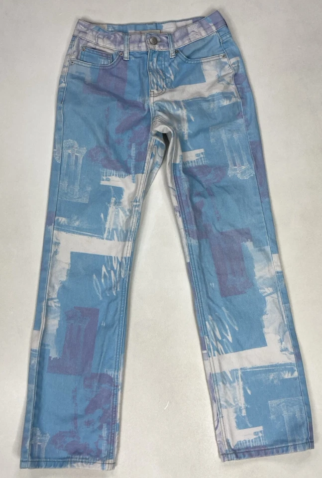 Pantalones de mezclilla BDG Urban Outffiters vaquera estampado renacentista para mujer talla 24 x 30 Foto 1 de 4