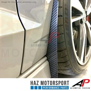 AP Design Gloss Carbon Fibre Front Mud Flaps/Arch Guards - Audi RS3 8V Saloon - Picture 1 of 1