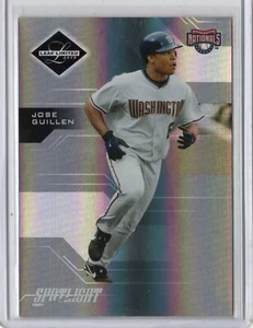 2005 Leaf Limited Silver Spotlight Jose Guillen 24/50 Limited - Picture 1 of 1