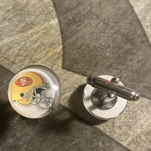 san francisco 49ers cufflinks - Picture 1 of 1
