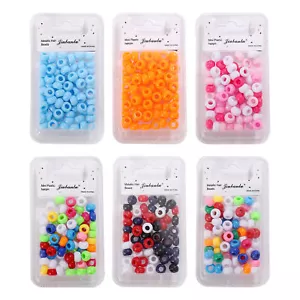 Children Kids Hair Multicoloured Mix Beads Accessories Braid Dreadlock - Picture 1 of 16