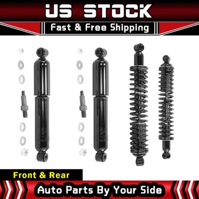 Pares de amortiguadores delanteros traseros Monroe 4 piezas para Chevrolet C20 1967 panel T033 Foto 1 de 4