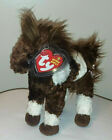 Thunderbolt Brown Racing Horse Beanie Baby Ty  Brand New