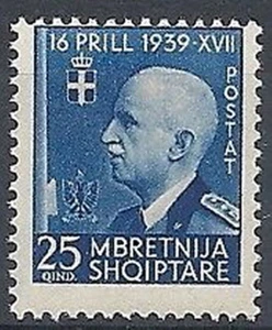 1942 ALBANIA UNIONE 25 Q MNH ** - RR8996-3 - Picture 1 of 1
