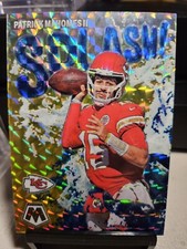 Patrick Mahomes II 2023 Mosaic Splash Gold Mosaic Prizm /10 SSP BOOKEND 10/10 QB