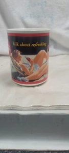 Coca Cola 1987 Talk About Refreshing Sunbathing Women Throwback Reproduction Mug - Picture 1 of 8