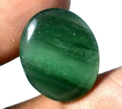 10.70 Ct Natural African Green Serpentine Top Quality Cabochon Cut Gemstone !! - Image 1 of 3