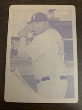 David ORTIZ🔥2011 Topps Chrome Cyan Printing Plate #C134 1/1 Red Sox HOFer📈