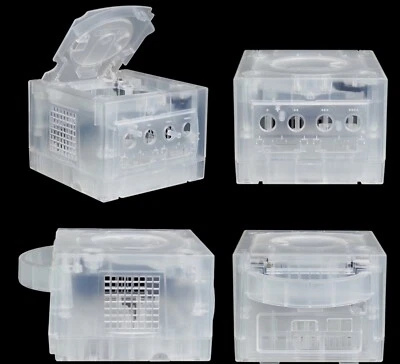Transparent Clear Bitfunx - Nintendo Gamecube GCN Replacement Console shell - Image 1 of 2