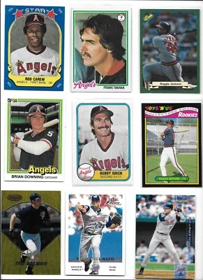 California Angels All-Time Greatest Lot (50) Diferentes con Novatos Grich Carew  Foto 1 de 4