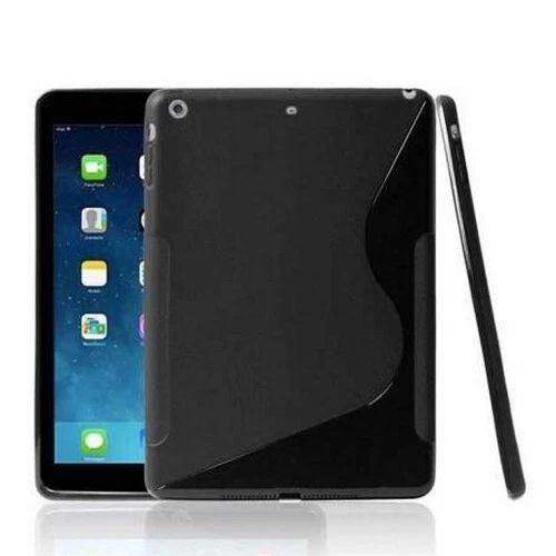 Ipad 2 3 4 A1395 A1416 A1430 A1460 Coque Silicone S Line Noir - Photo 1/1