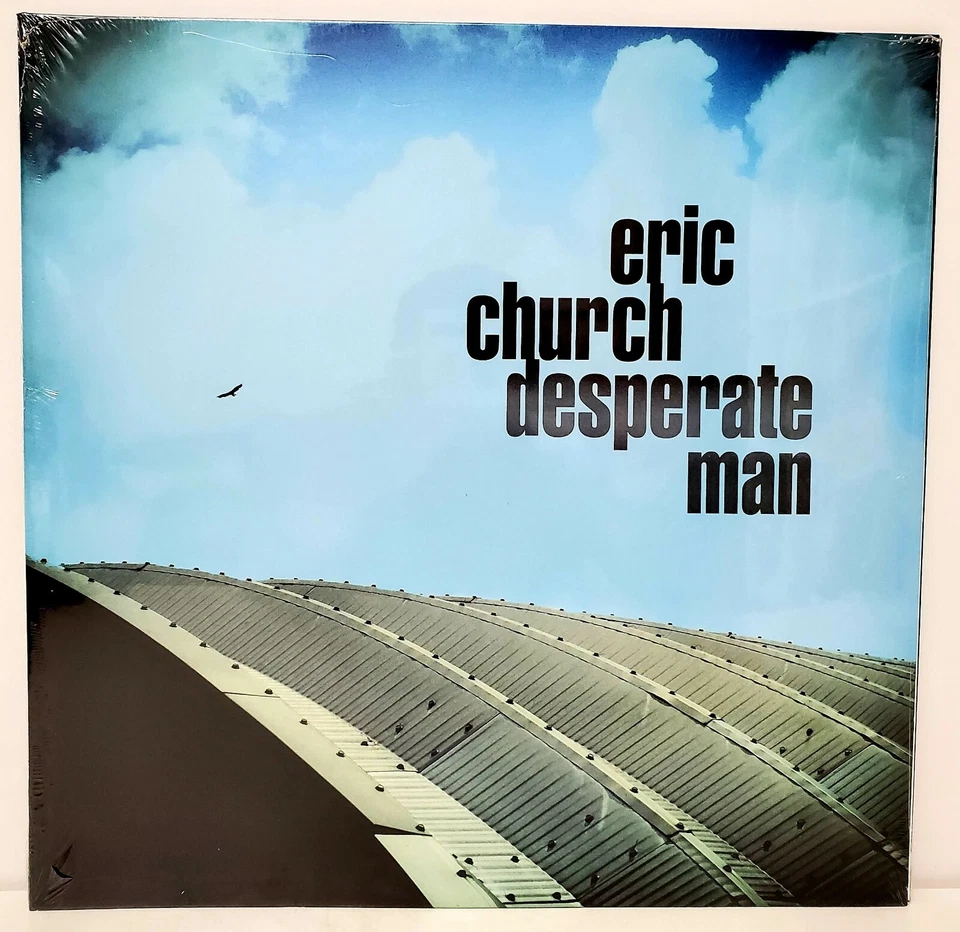 RARE Sealed Eric Church - Desperate Man LIMITED EDITION WHITE VINYL LP 2018⚡️ - Image 1 of 4