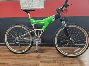 1999 SCHWINN S30 MEDIUM SIZE CARBON Y FRAME FULL SUSPENSION - Picture 1 of 13