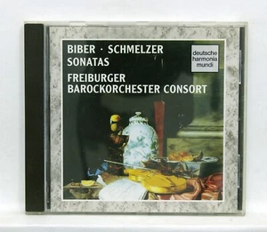 FREIBURGER BAROCKORCH. CONSORT - BIBER, SCHMELZER sonatas HARMONIA MUNDI CD NM - Imagen 1 de 2