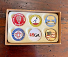 US+Senior+Open+2013-2016+US+FLAG+Ball+Markers+6+Pack+Combo+-+Great+Gift+-+NIB