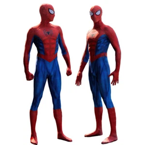 Verbesserter ultimativer Spider-Man Overall Spiderman Kostüm Cosplay Halloween Requisiten - Bild 1 von 11
