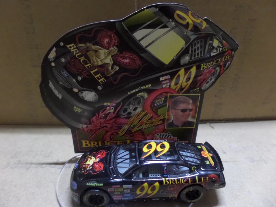 Jeff Bulton #99 Nascar Bruce Lee esquema de pintura coleccionable Foto 1 de 3