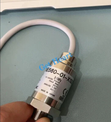 1pcs SMC pressure sensor PSE560-01-X132 0-1MPa 12-24VDC DHL or FedEX or UPS - Image 1 of 3