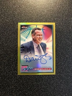 Autógrafo refrator Dan Majerle 2021 Topps melhor ouro 21/50 - Imagem 1 de 3