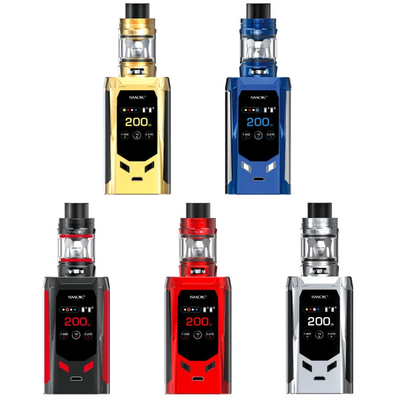 SMOK R-Kiss 2ml 200W TC Kit mit TFV-Mini v2 Verdampfer Tank e Zigarette Vape - Bild 1 von 1