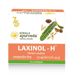 Kerala Ayurveda Laxinol-H 100 Capsule Free Shipping MN1 - Picture 1 of 3