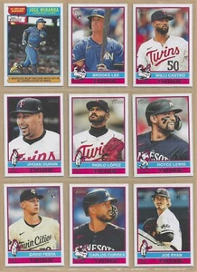 2025 Topps Heritage MINNESOTA TWINS Base Team Set of (11) Brooks Lee RC Correa + - Picture 1 of 2